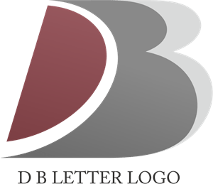 D B Letter Design Logo PNG Vector