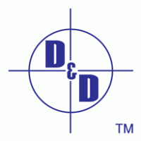 D & D Stamp Logo Vector