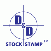 D & D Stock Stamp Logo Vector