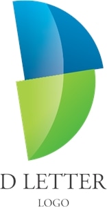 D Letter Inspiration Logo PNG Vector