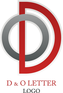 D O Letter Logo PNG Vector