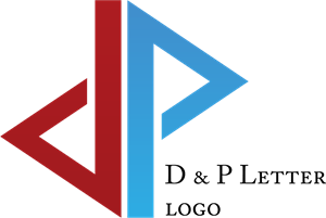 D P Letter Alphabet Logo PNG Vector