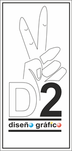 d2 diseсo grafico Logo Vector