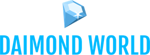 Daimond World Logo Vector