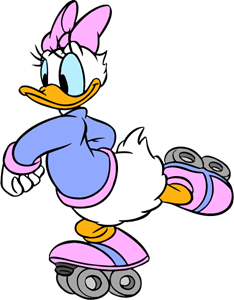 Daisy Duck Logo PNG Vector