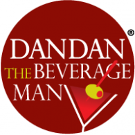 Dan Dan The Beverage Man Logo Vector