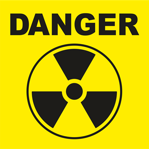 Danger Radyasyon Logo PNG Vector