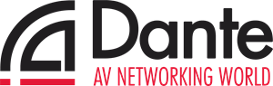 Dante AV Networking World Logo Vector