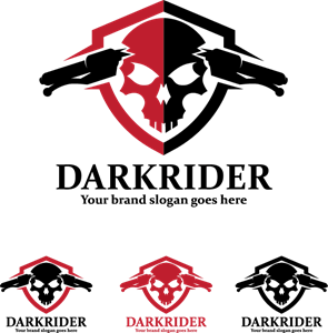 dark rider Logo Vector