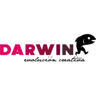 Darwin Ad Evolución Creativa Logo Vector