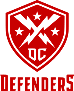 DC Defenders XFL Logo PNG Vector