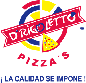 De Rogoletto Pizzas Logo PNG Vector