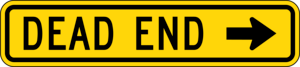 DEAD END SIGN Logo PNG Vector