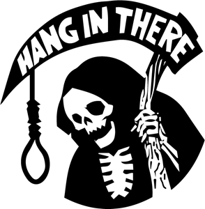 Death - Hang in There Logo Vector
