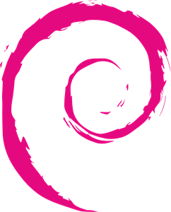Debian Logo PNG Vector