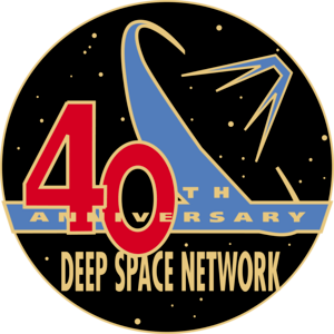 Deep Space Network 40th Logo PNG Vector