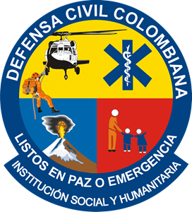 Defensa Civil Colombiana Logo PNG Vector