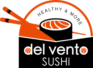 Del Vento Sushi Logo PNG Vector
