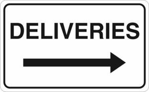 Deliveries right Logo PNG Vector