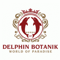 Delphin Botanik Logo PNG Vector