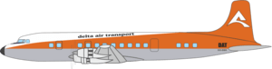 Delta air transport Logo PNG Vector