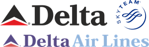 Delta airlines Logo PNG Vector