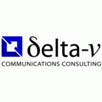 Delta-v Communications Consulting Logo PNG Vector