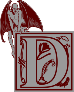 Demono D Logo PNG Vector