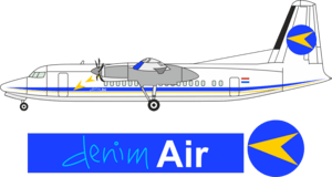 Denim air Logo PNG Vector