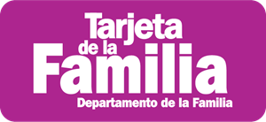 Departamento de la Familia Tarjeta Logo Vector