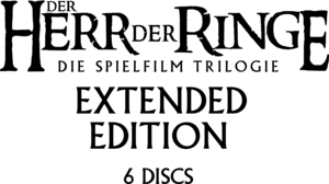 Der Herr der Ringe - Die Spielfilm Trilogie Logo PNG Vector
