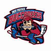 Des Moines Buccaneers Logo Vector