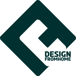 Design From Home Logo PNG Vector