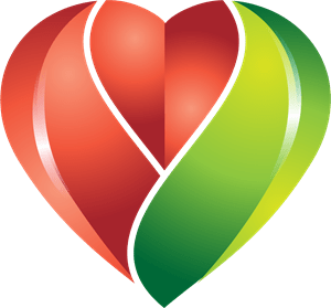 Design from Love of the Heart Logo PNG Vector