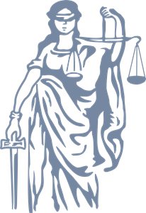 Deusa Themis da justiça Logo PNG Vector