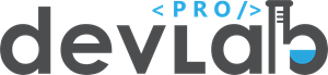 devPro Laboratory Logo Vector