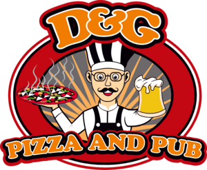 D&G Pizza and Pub Logo PNG Vector