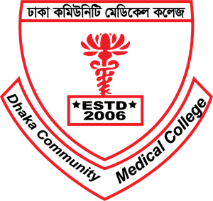 Dhaka Community Medical College & Hospital Logo PNG Vector