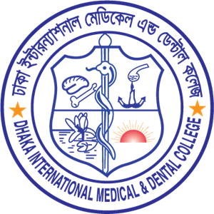 Dhaka International Medical & Dental College Logo Vector