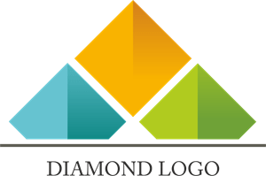 Diamond Fashion Design Logo PNG Vector