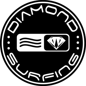 Diamond Surfing Logo PNG Vector