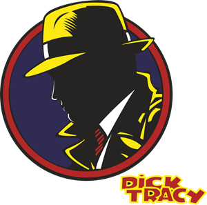 Dick Tracy Logo PNG Vector