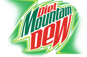 DIET MOUNTAIN DEW Logo PNG Vector