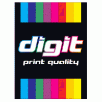 DIGIT Print Quality Logo PNG Vector