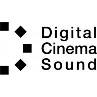 Digital Cinema Sound Logo PNG Vector
