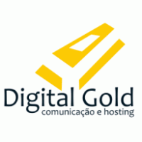 Digital Gold Logo PNG Vector