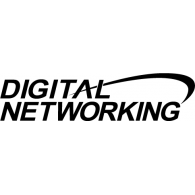 Digital Networking Logo Vector