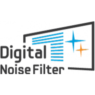 Digital Noise Filter Logo Vector