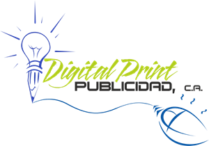Digital Print Publicidad Logo PNG Vector