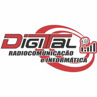 Digital Radiocomunicação e Informatica Logo PNG Vector